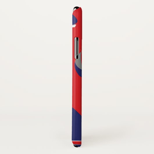 Mageres Segelboot-Muster Case-Mate iPhone Hülle (Hinten/Rechts)