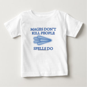Mages töten nicht Leute… Baby T-shirt
