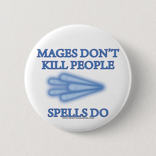 Mages töten nicht Leute… Button (Vorderseite)