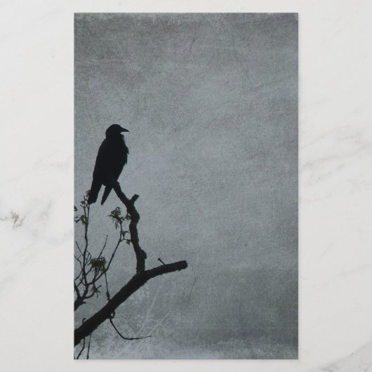 Magestic Crow Briefpapier (Vorderseite)