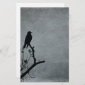 Magestic Crow Briefpapier (Vorne/Hinten)
