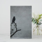 Magestic Crow Briefpapier (Stehend Vorderseite)