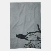 Magestic Crow Geschirrtuch (Vertikal)