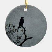Magestic Crow Keramikornament (Vorne)