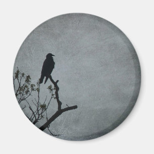 Magestic Crow Magnet
