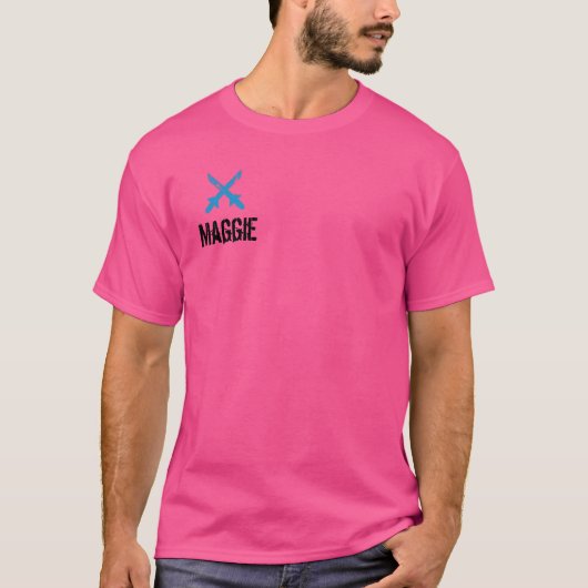 Maggie Custom T - Shirt (Vorderseite)