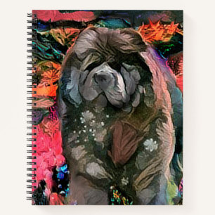 MAGGIE das 8 1/2 x 11 Spiralnotebook Notizblock