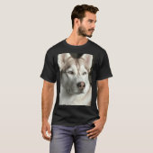 Maggie Der sibirische Husky Long T-Shirt (Vorne ganz)