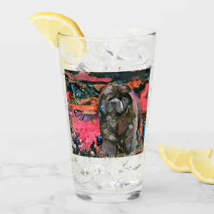 MAGGIE die 16 oz Glas-Design vorne & hinten Glas