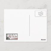 Maggie - Fairy and Cat Postcard Postkarte (Rückseite)