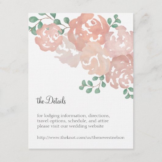 Maggie Hemingway Details Card Begleitkarte (Vorderseite)