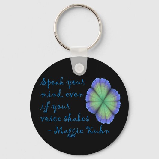 Maggie Kuhn - Schlüsselanhänger (Vorderseite)