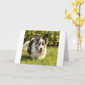 Maggie Mae Karte (Gelbe Blume)