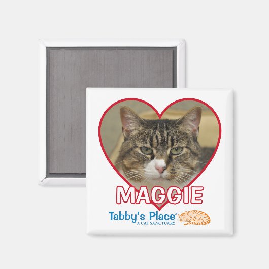 Maggie Magnet (Vorderseite/Rückseite)
