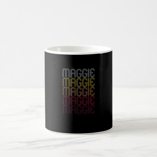Maggie Name Gift Personalized First Name Kaffeetasse (Mittel)