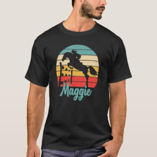 Maggie Name Reittier Maggie Horse Girl 1 T-Shirt