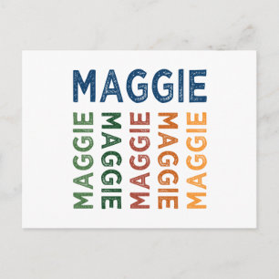 Maggie Niedlich Colorful Postkarte