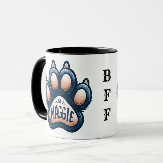Maggie-Pawfect-Tasse Tasse (Vorderseite Links)