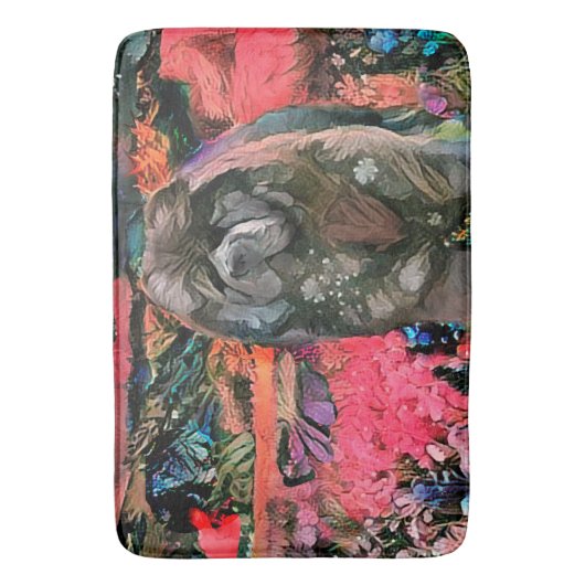 MAGGIE-Schwarzkiste oder Badematte (Vorderseite Vertikal)