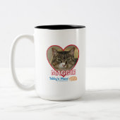 Maggie-Tasse Zweifarbige Tasse (Links)