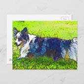 Maggie Toon Postkarte (Vorne/Hinten)