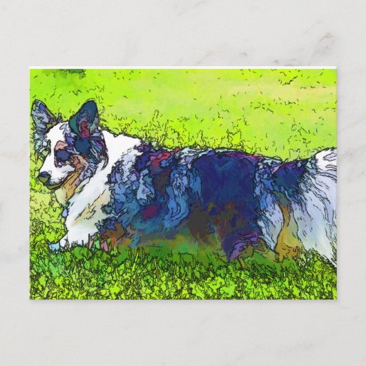 Maggie Toon Postkarte (Vorderseite)