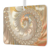 MAGGIE ~ TOPAZ Fraktal Design Muster ~ Original ~ Autolufterfrischer (Links)