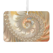 MAGGIE ~ TOPAZ Fraktal Design Muster ~ Original ~ Autolufterfrischer (Rückseite)