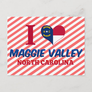 Maggie Valley, North Carolina Postkarte