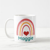Maggie Vintag Boho Rainbow Kaffeetasse (Links)