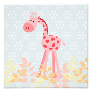 Maggie's Menagerie Kinderzimmer Prints: Cherry Gir Fotodruck