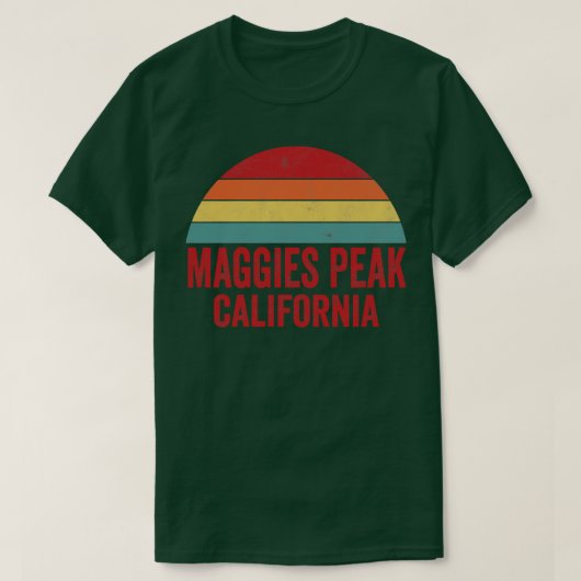 Maggies Peak California T-Shirt (Design vorne)