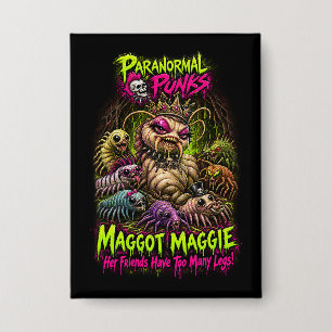 Maggot Maggie – Paranormale Punks Button