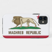 Maghreb Republic Lion Flag Berber Prix Case-Mate iPhone Hülle (Rückseite (Horizontal))