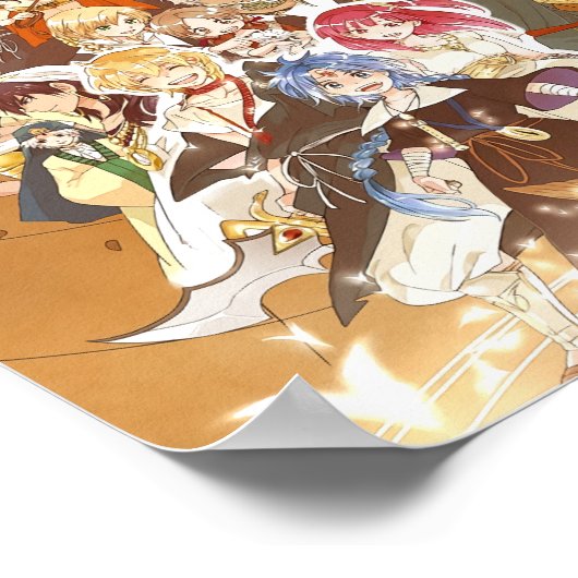 Magi Anime Poster (Ecke)