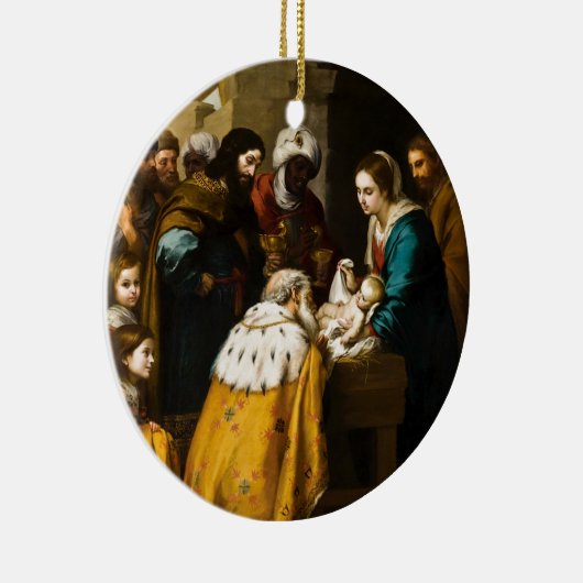 Magi Present Jesus Geschenke Keramik Ornament (Rechts)