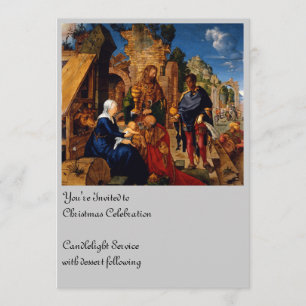 Magi Worship Baby Jesus Einladung