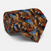 Magi Worship Baby Jesus Krawatte (Gerollt)