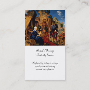 Magi Worship Baby Jesus Visitenkarte