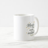 ✨ Magia en Cada Instante – Diseño Navideño Kaffeetasse (VorderseiteRechts)