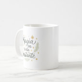 ✨ Magia en Cada Instante – Diseño Navideño Kaffeetasse (Vorderseite Links)
