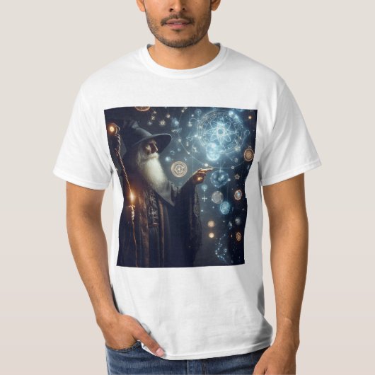 Magia en el Aire: Diseño de Mago Encantador T-Shirt (Vorderseite)