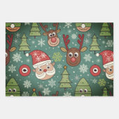 Magia Navideña para regalos Geschenkpapier Set (Vorderseite 3)