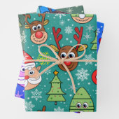 Magia Navideña para regalos Geschenkpapier Set (Beispiel)
