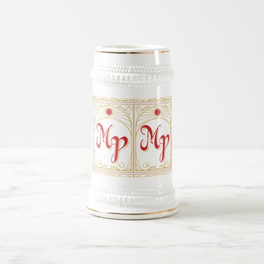 Magian Halbinsel Traditioneller Stein Bierglas (Mittel)