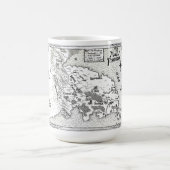 Magian Peninsula Karte Tasse (Mittel)