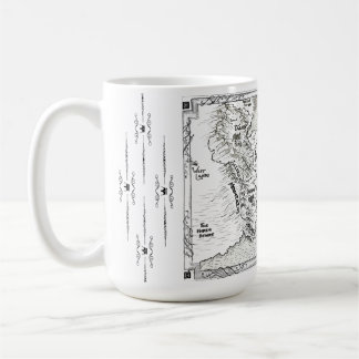 Magian Peninsula Karte Tasse