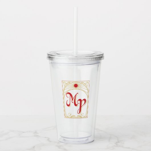 Magian Peninsula Plastic Tumbler Acryltrinkbecher (Vorderseite)