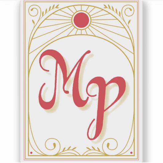 Magian Peninsula Sticker (Vorderseite)