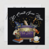 Magic 3 Einladung erstellen (Vorne/Hinten)